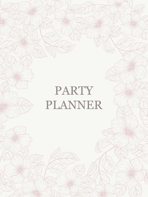 Party Planner & Event Organizer Book