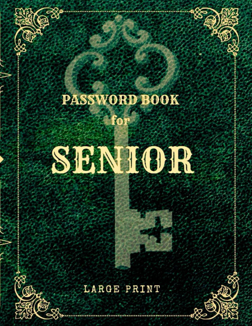 Password book: Internet Address and password logbook large print for