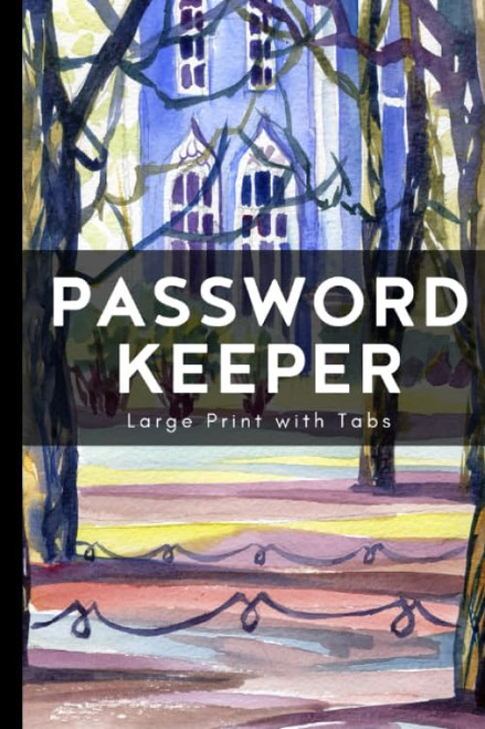 Password Keeper Book For Seniors