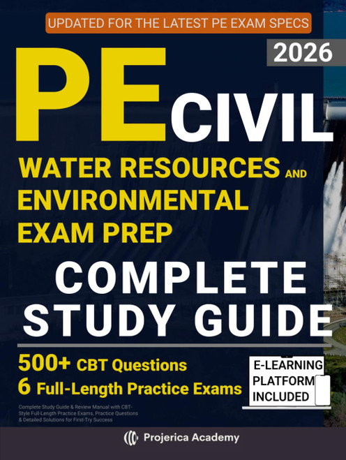 PE Civil Water Resources and Environmental Exam Prep