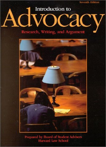 Introduction To Advocacy