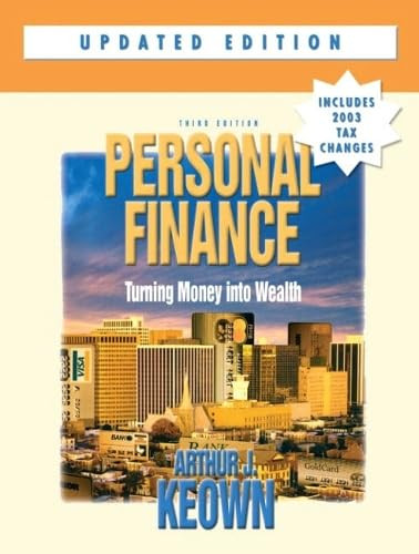 Personal Finance: Update: Turning Money into Wealth