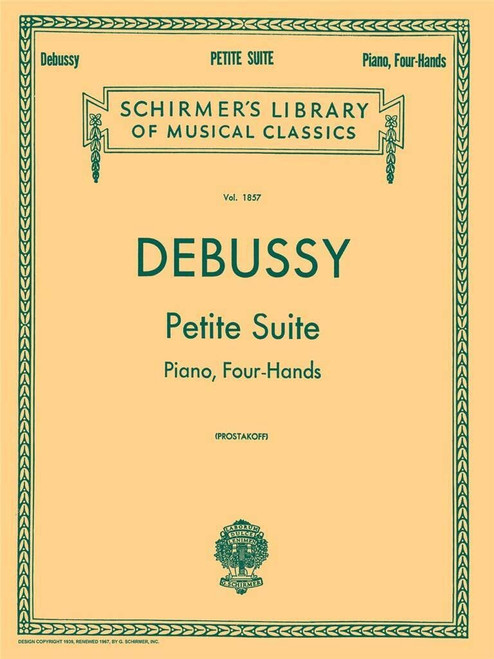 Petite Suite: Schirmer Library of Classics Volume 1857 Piano Duet