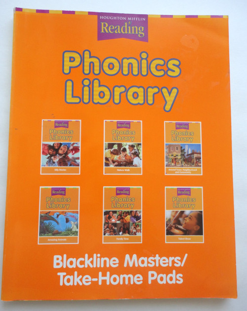 Phonics Library Blackline Masters/ Take-Home Pads