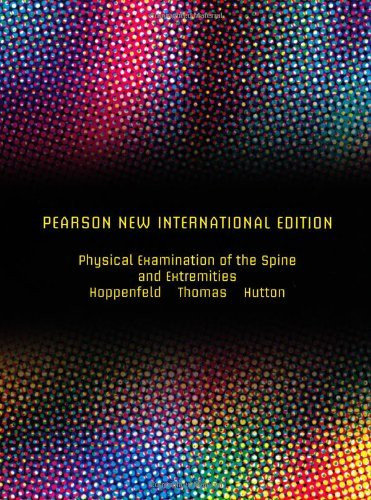 Physical Examination of the Spine and Extremities by Hoppenfeld