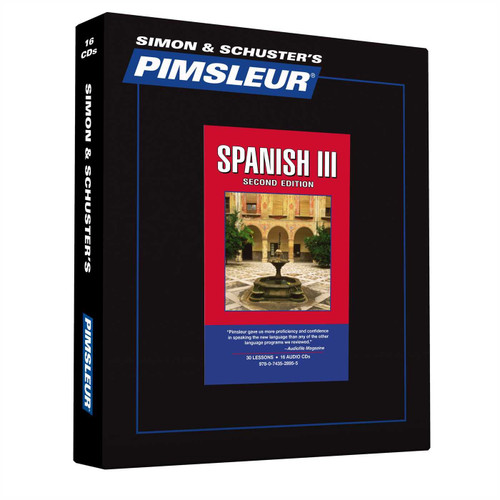 Pimsleur Spanish Level 3 CD: Learn to Speak and Understand Latin American