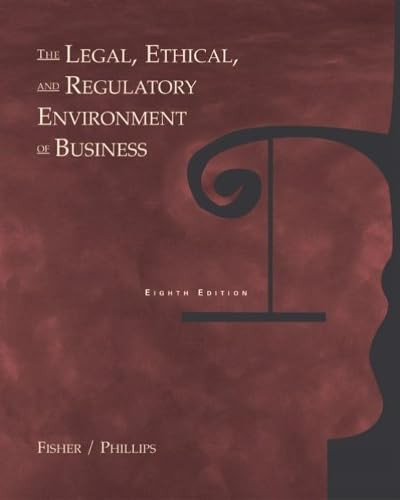 Pkg the Legal Ethical and Regulatory Env Bus + Infotrac