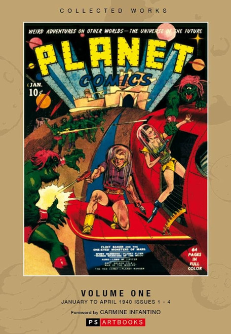 Planet Comics Volume One January to April 1940 Issues 1-4