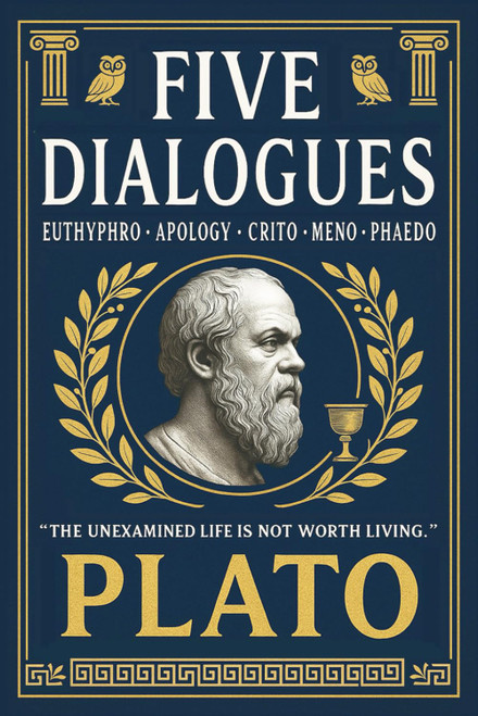 Plato: Five Dialogues: Euthyphro, Apology, Crito, Meno, Phaedo – Modern English Collector's