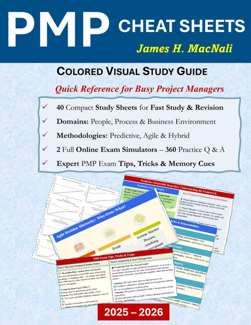 PMP Exam Cheat Sheets: Quick Reference for Busy Project Managers | Exam