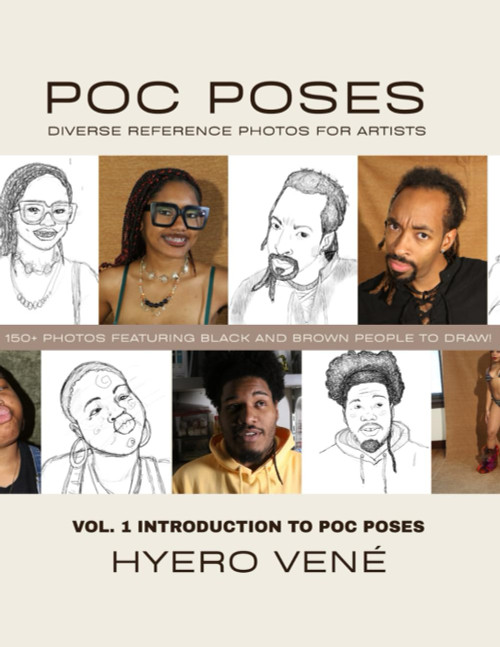 POC Poses Vol. 1: Diverse Figure Drawing Reference Book for Artists