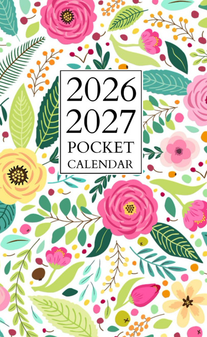 Pocket Calendar 2026-2027: Monthly Planner For Purse Small Size 2-Year
