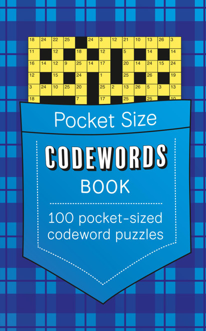 Pocket Size Codewords Book: 100 pocket-sized codeword puzzles