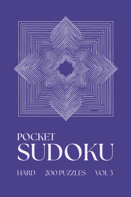 Pocket Sudoku - Hard - 200 Puzzles: Mini Sudoku Book for Adults