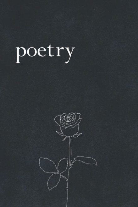 poetry: a blank book to write your own poetry