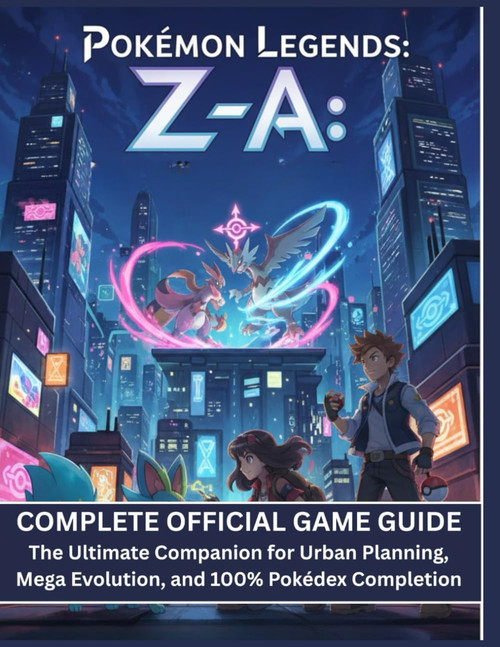 POKÉMON LEGENDS: Z-A: COMPLETE OFFICIAL GAME GUIDE: The Ultimate Companion for Urban Planning