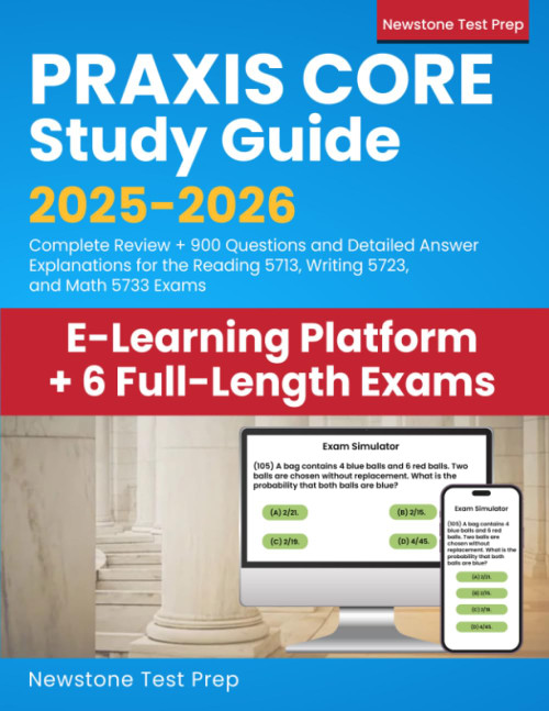 Praxis Core Study Guide 2025-2026
