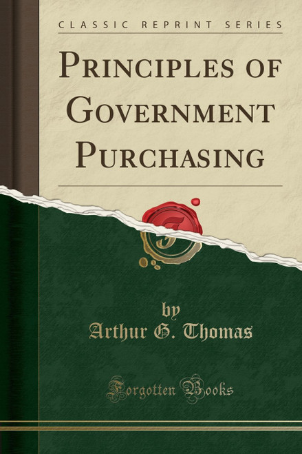 Principles of Government Purchasing