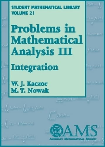 Problems in Mathematical Analysis III