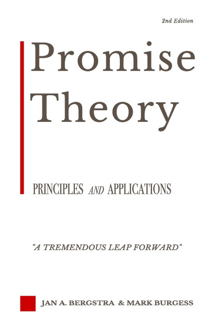Promise Theory: Principles and Applications