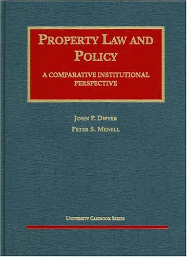 Property Law and Policy
