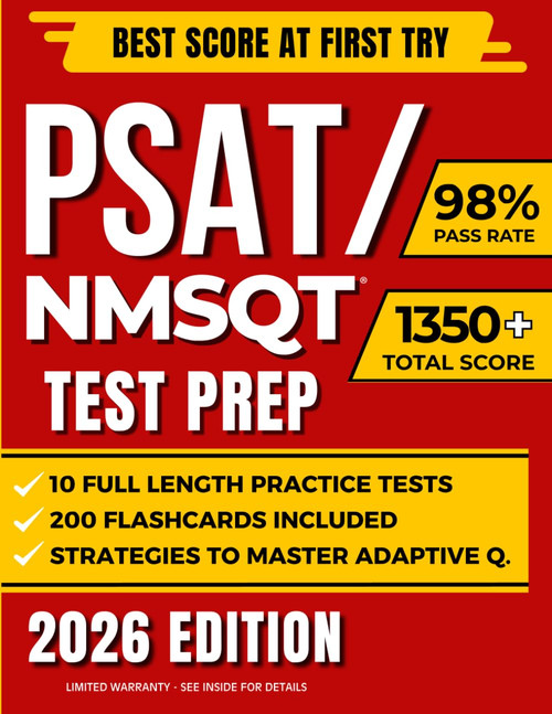PSAT/NMSQT Test Prep: The Complete Guide to Ace the Digital Exam and