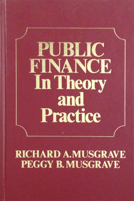 Public finance in theory and practice