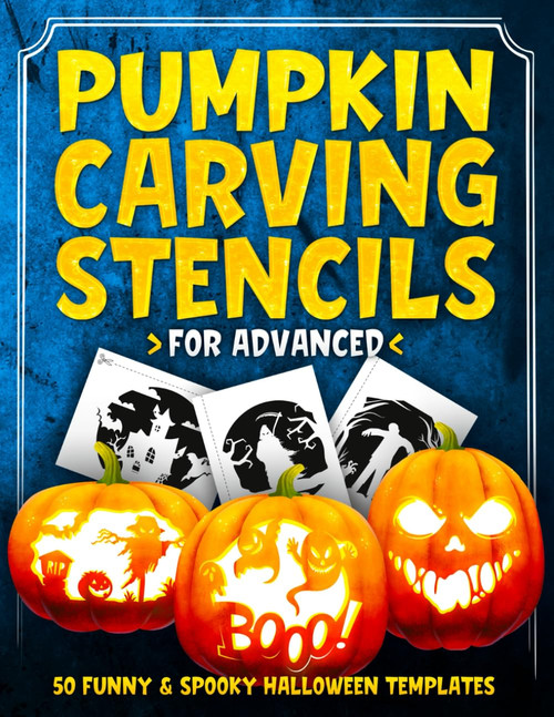 Pumpkin Carving Stencils for Advanced