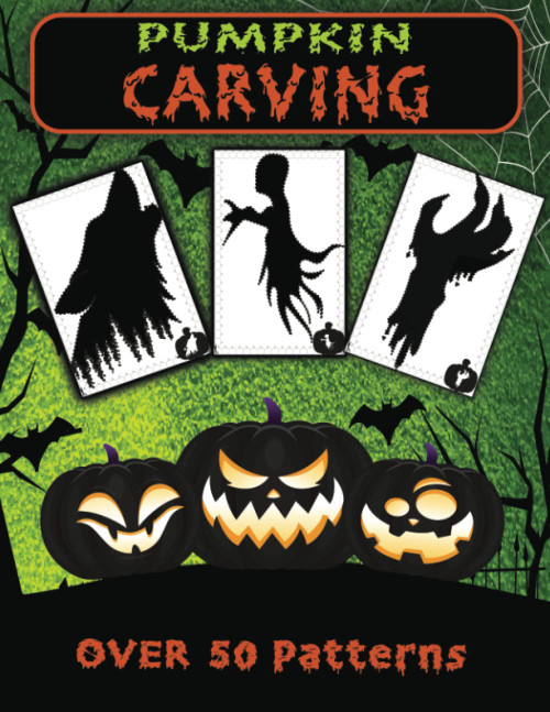 Pumpkin Carving Stencils: 50 Plus Halloween Templates for Carving Funny