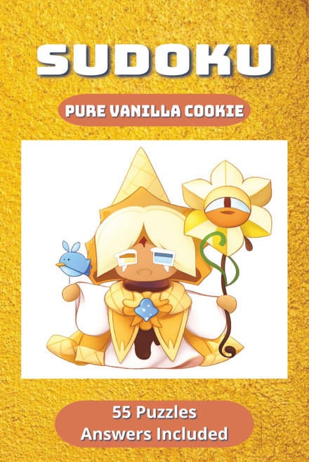 Pure Vanilla Cookie Sudoku: Medium Sudoku Puzzles with Detailed