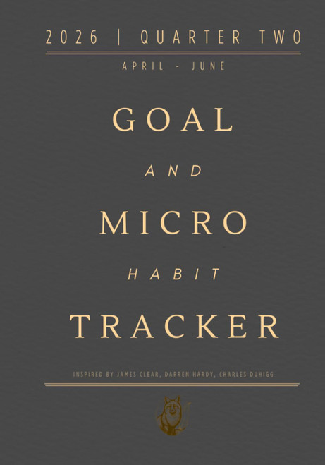 Quarter 2 | Goal & Micro Habit Tracker