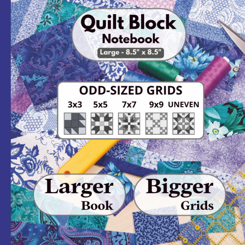 Quilt Block Notebook: Quick & Easy Quilt Block Builder for Quilters |