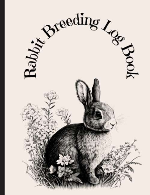 Rabbit Breeding Log Book: Rabbitry Business Record Keeping Book: Rabbit
