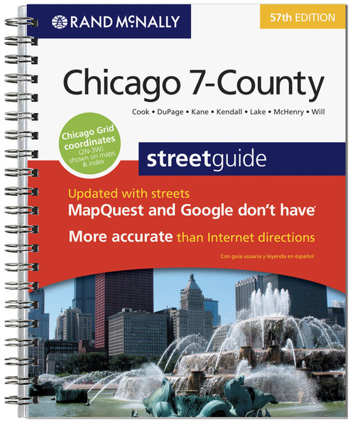 Rand McNally Street Guide: Chicago 7-County