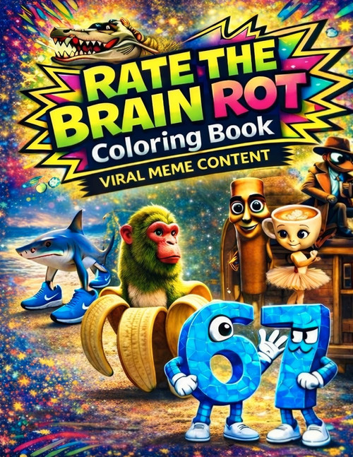 Rate The BrainRot Coloring Book: Cringe or Iconic? You Decide
