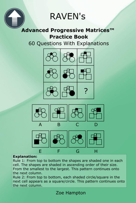 Raven's Advanced Progressive Matricesâ¢ Practice Book: IQ Test