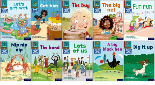 Read Write Inc - Phonics Red Ditty Book Bag Books Pack of 10