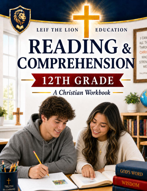 Reading and Comprehension 12th Grade: A Christian Homeschool Workbook