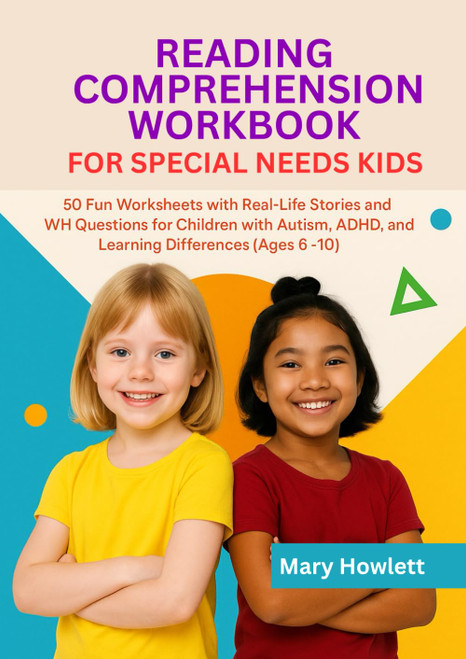 Reading Comprehension Workbook for Special Needs Kids