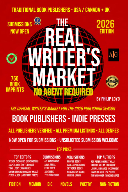 Real Writer's Market 2026: Get your book or novel published