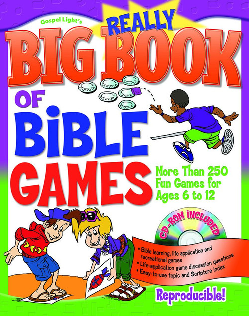 Really Big Book of Bible Games with CD-ROM