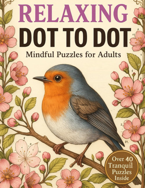 Relaxing Dot To Dot Book For Adults