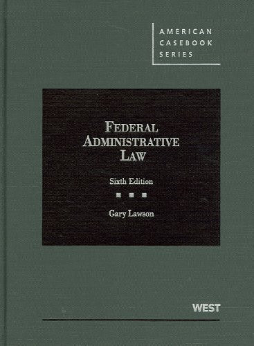 Federal Administrative Law