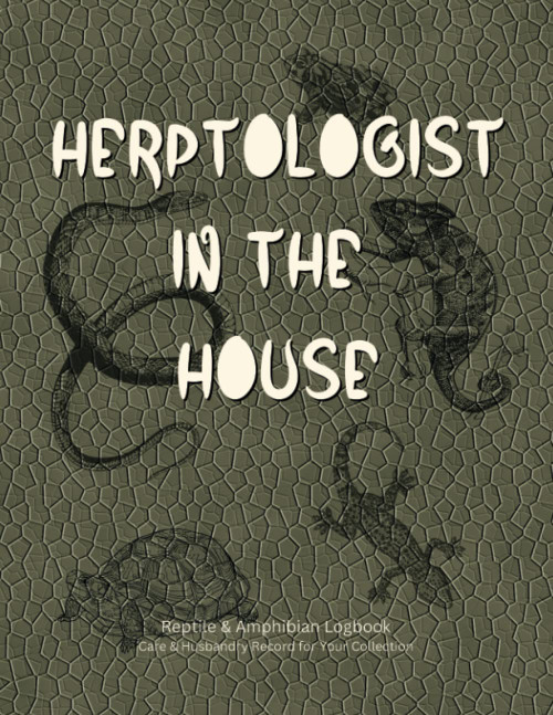 Reptile & Amphibian Logbook: Record up to 30 individual animal's