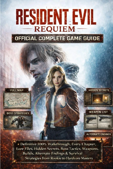 RESIDENT EVIL REQUIEM OFFICIAL COMPLETE GAME GUIDE