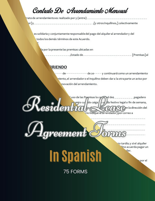 Residential Lease Agreement Forms In Spanish