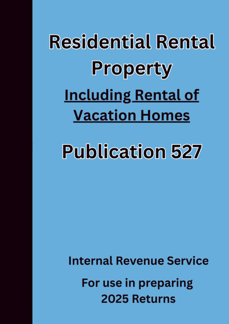 Residential Rental Property Including Rental of Vacation Homes