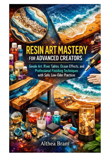 Resin Art Mastery for Advanced Creators: Geode Art
