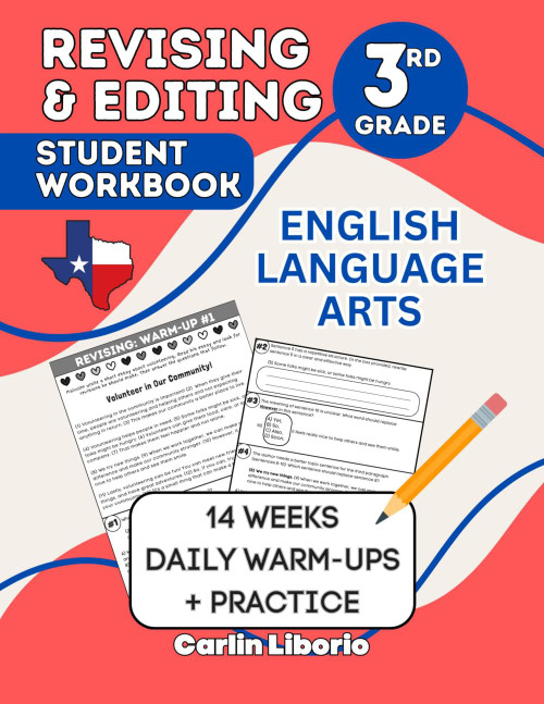 Revising & Editing Student Workbook - 3rd Grade