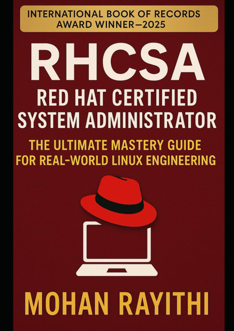 RHCSA – Red Hat Certified System Administrator: The Ultimate Mastery Guide for Real-World Linux Engineering